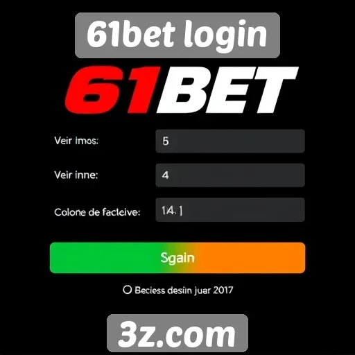 Segurança e proteção de dados no 61bet login