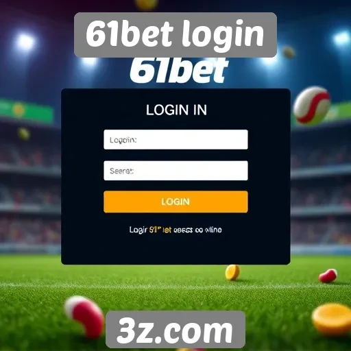 Acesso facilitado no 61bet login
